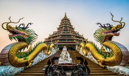 Chiang Mai: Elephant Sanctuary, Waterfall & Bamboo Rafting